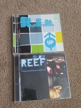 R.E.M. "Up" & REEF Glow CD Bundle - Blue, Green, Black